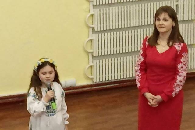 Проникливий виступ доцента кафедри журналістики Оксани Василівни Кушнір і її донечки Софійки